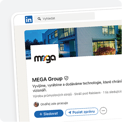 Staráme se o LinkedIn technologické firmy